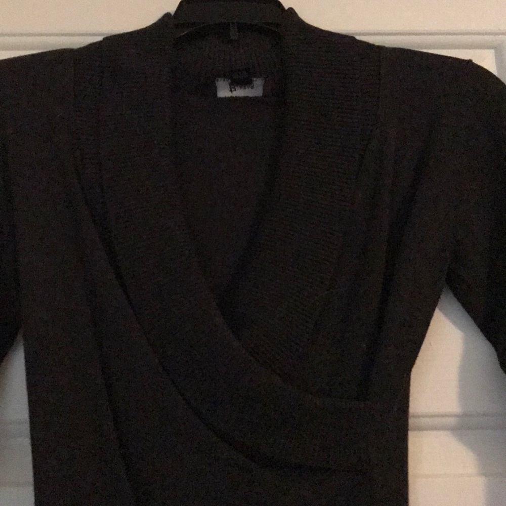 ¾ Length Wrap Sweater - Picture 2 of 2